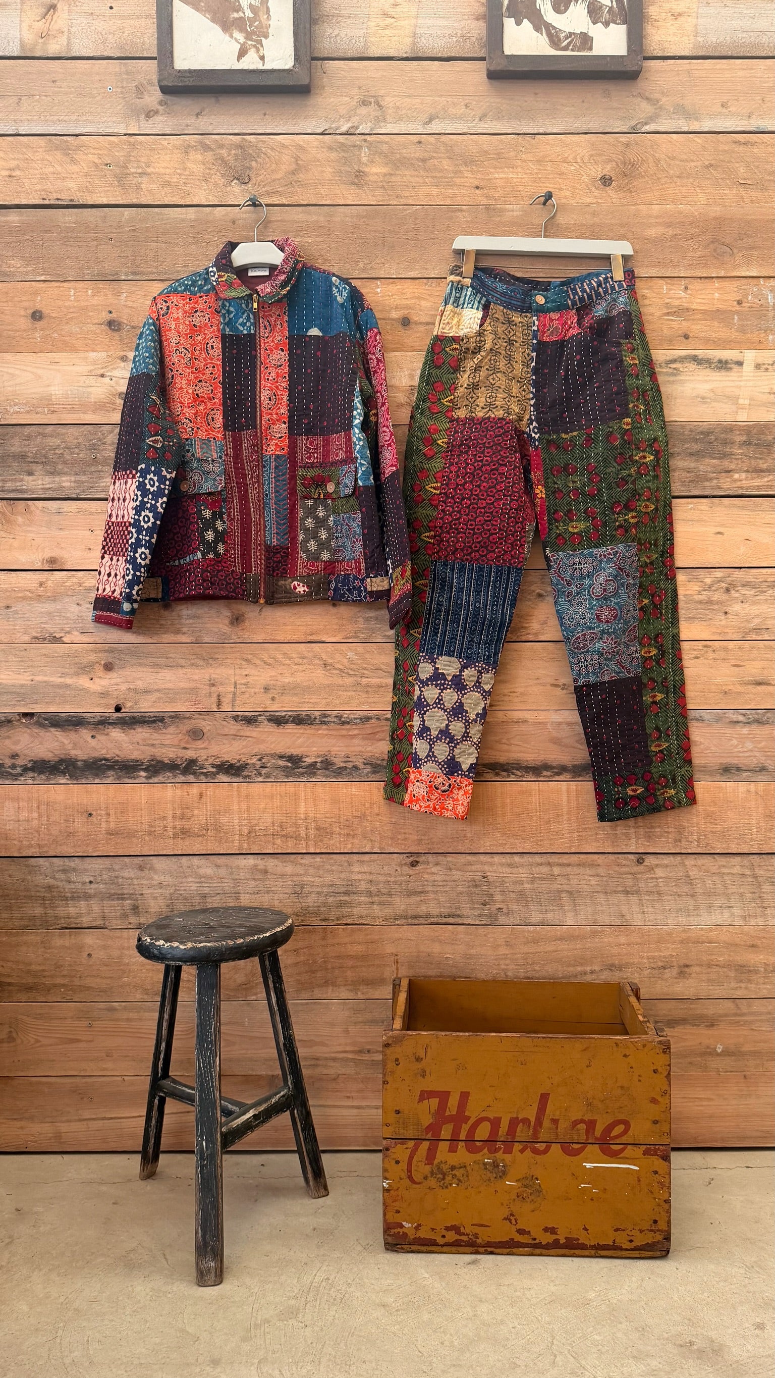 Patchwork cotton set