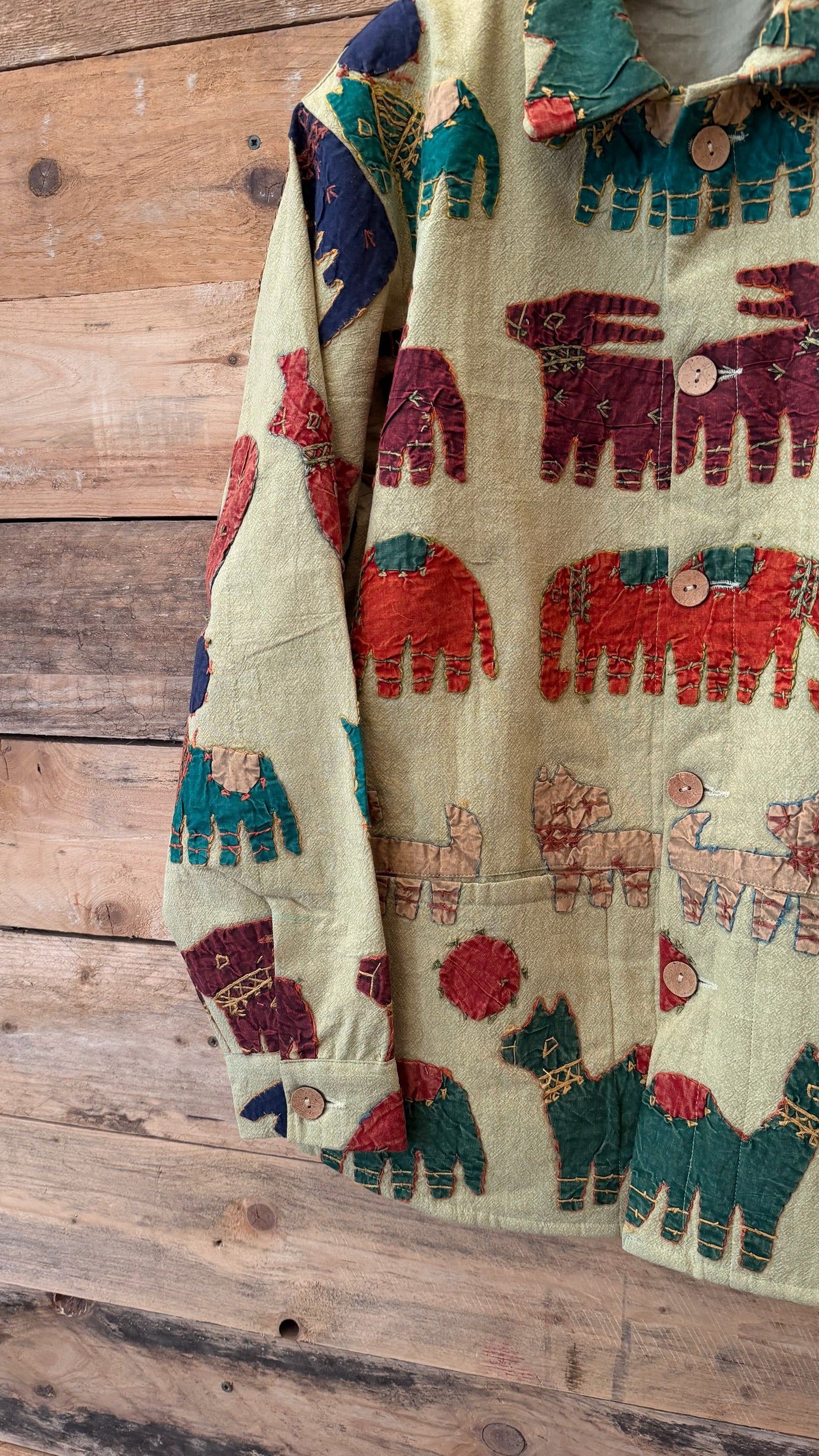 Applique cotton set