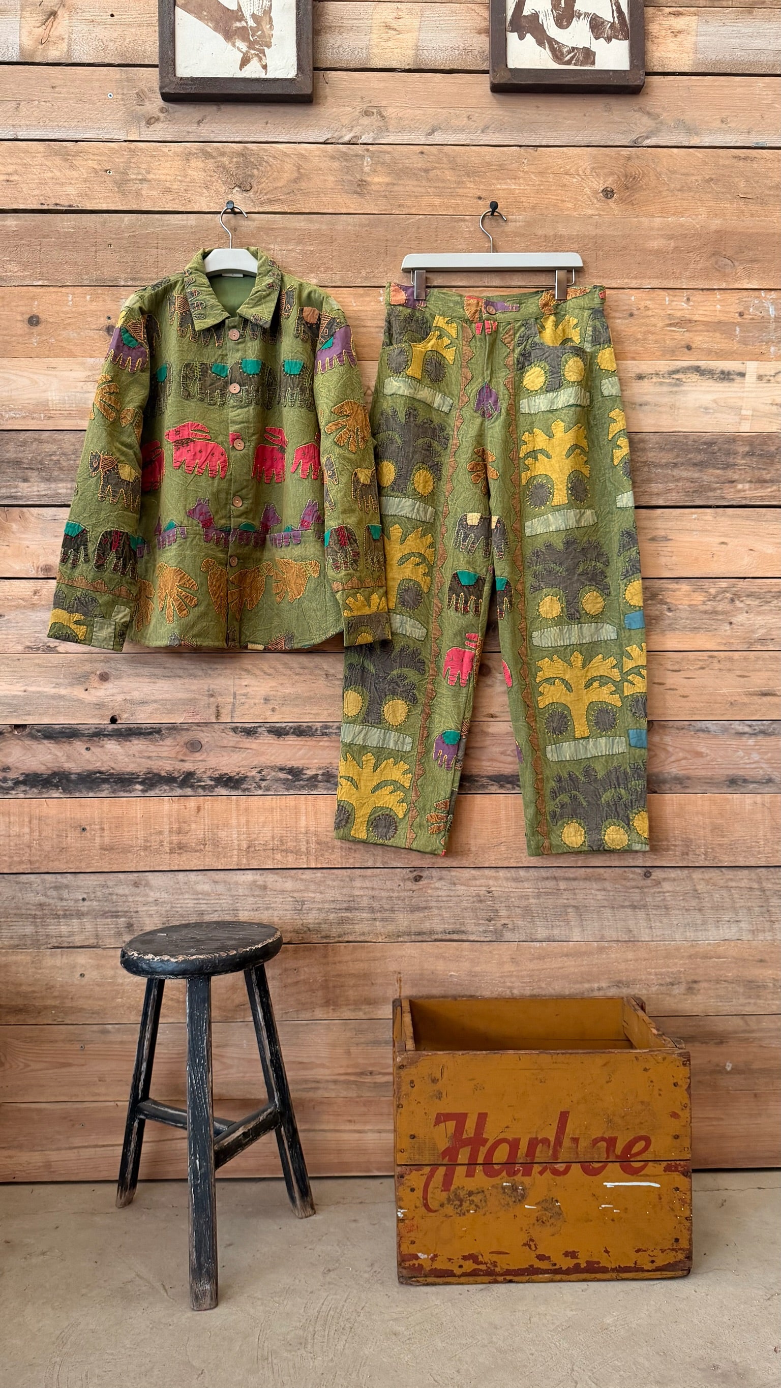 Applique cotton set