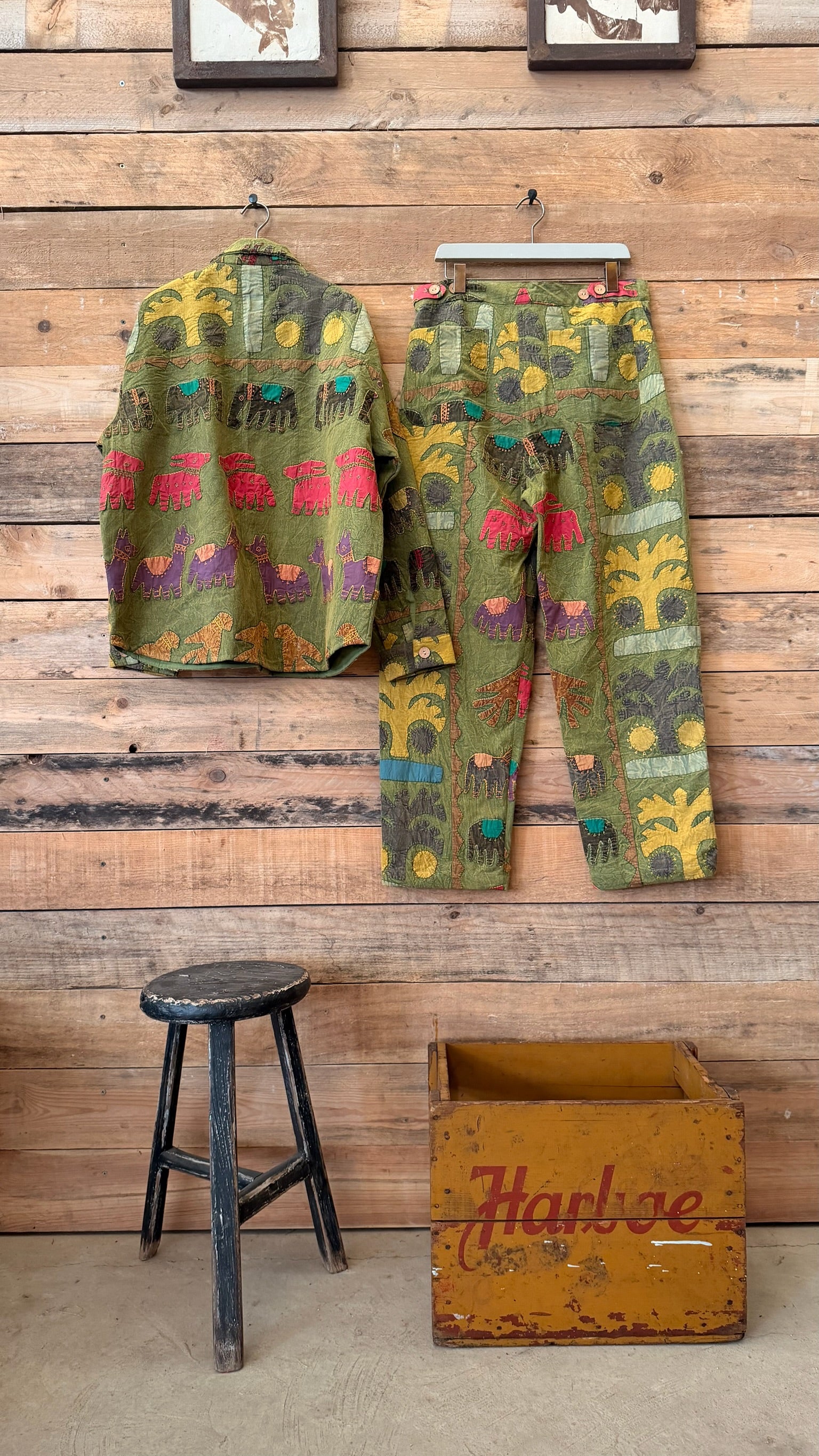 Applique cotton set