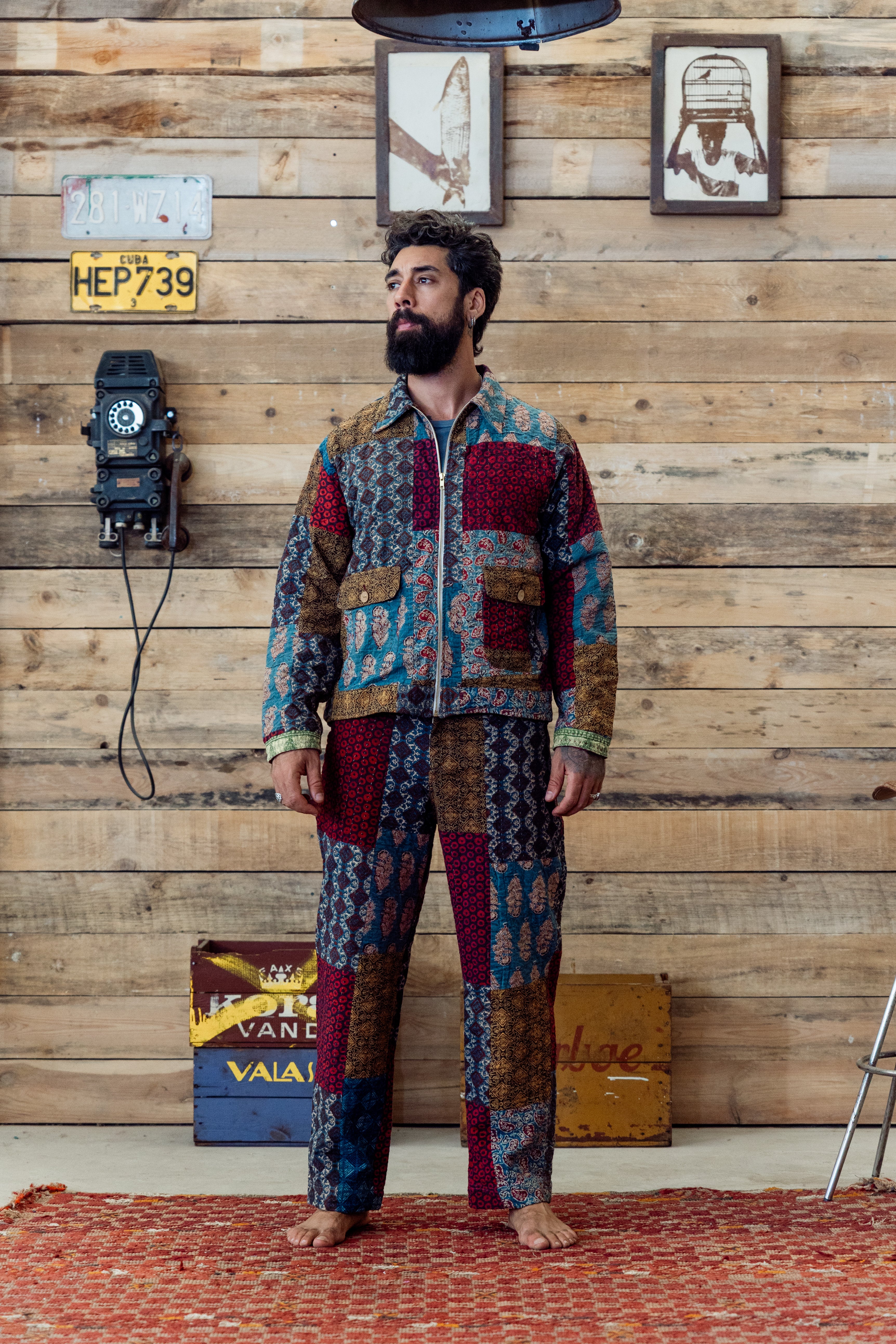 Applique cotton set