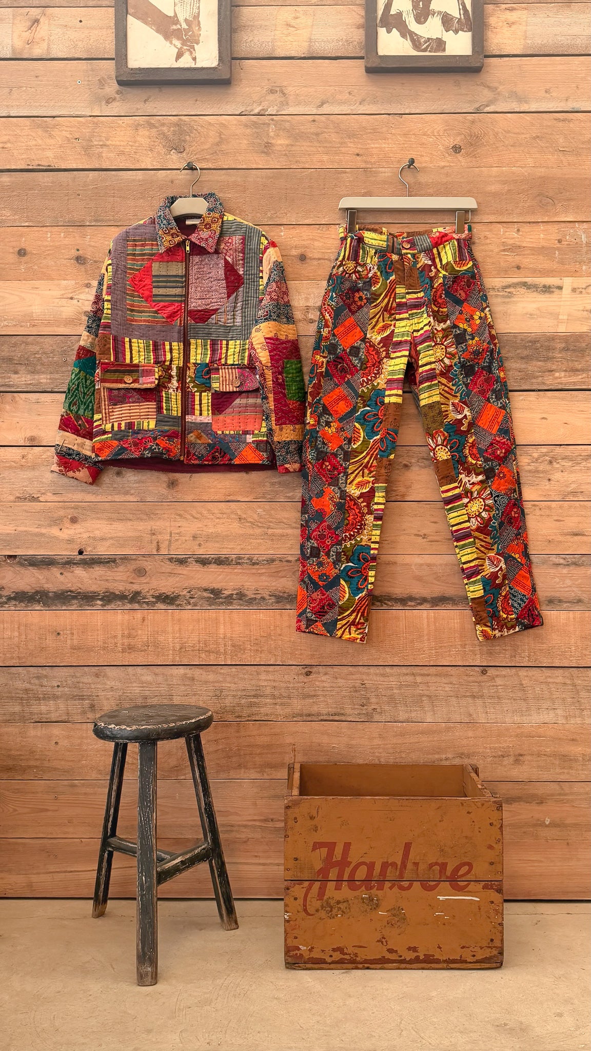Patchwork cotton set