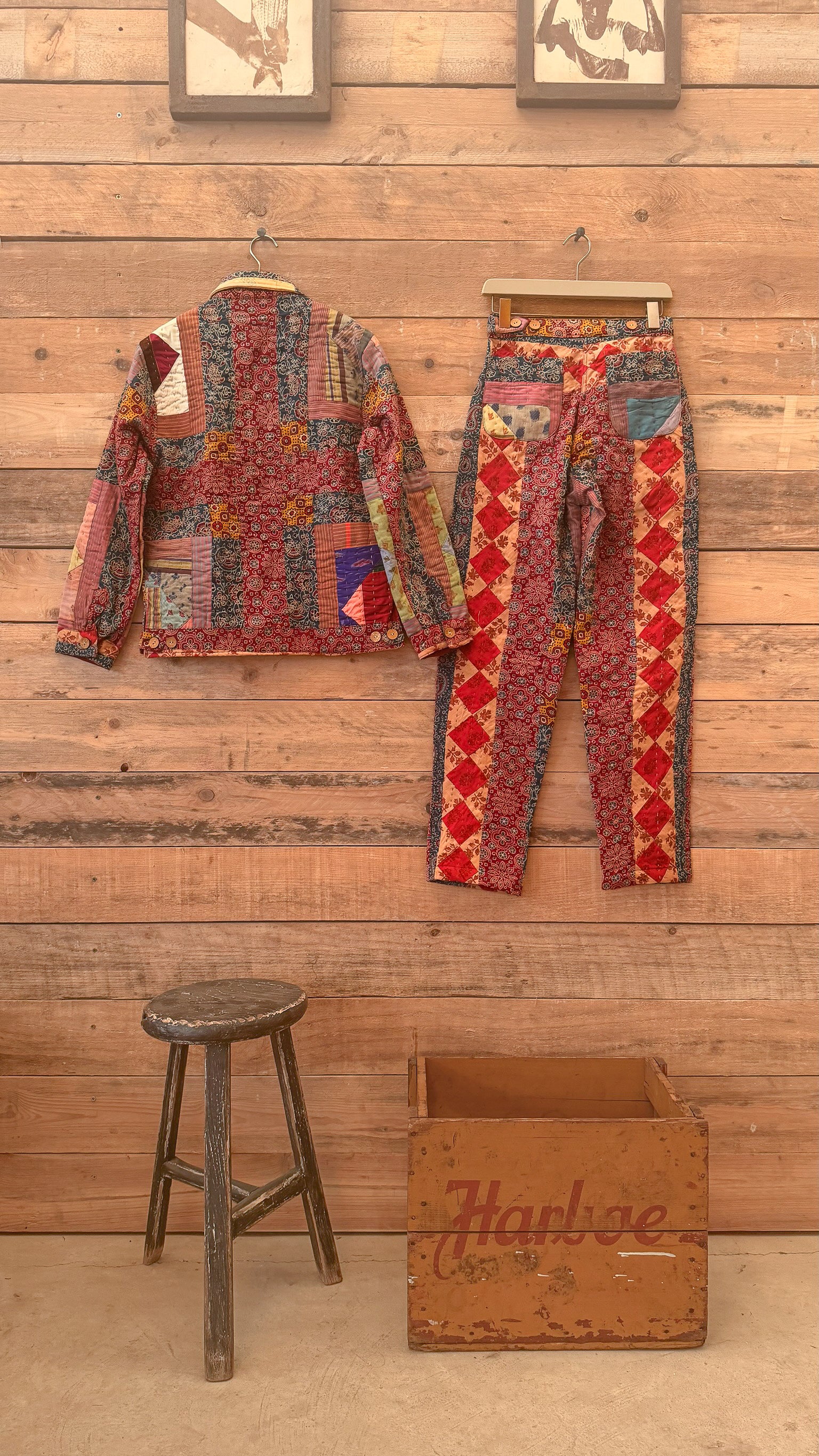 Patchwork cotton set