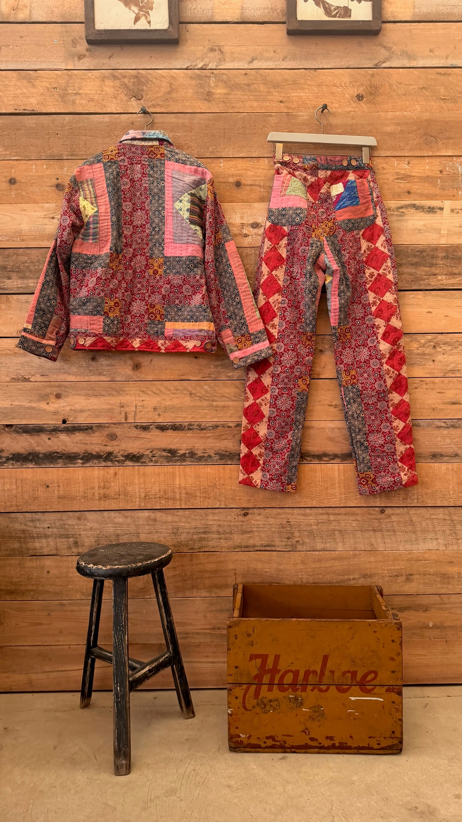 Patchwork cotton set