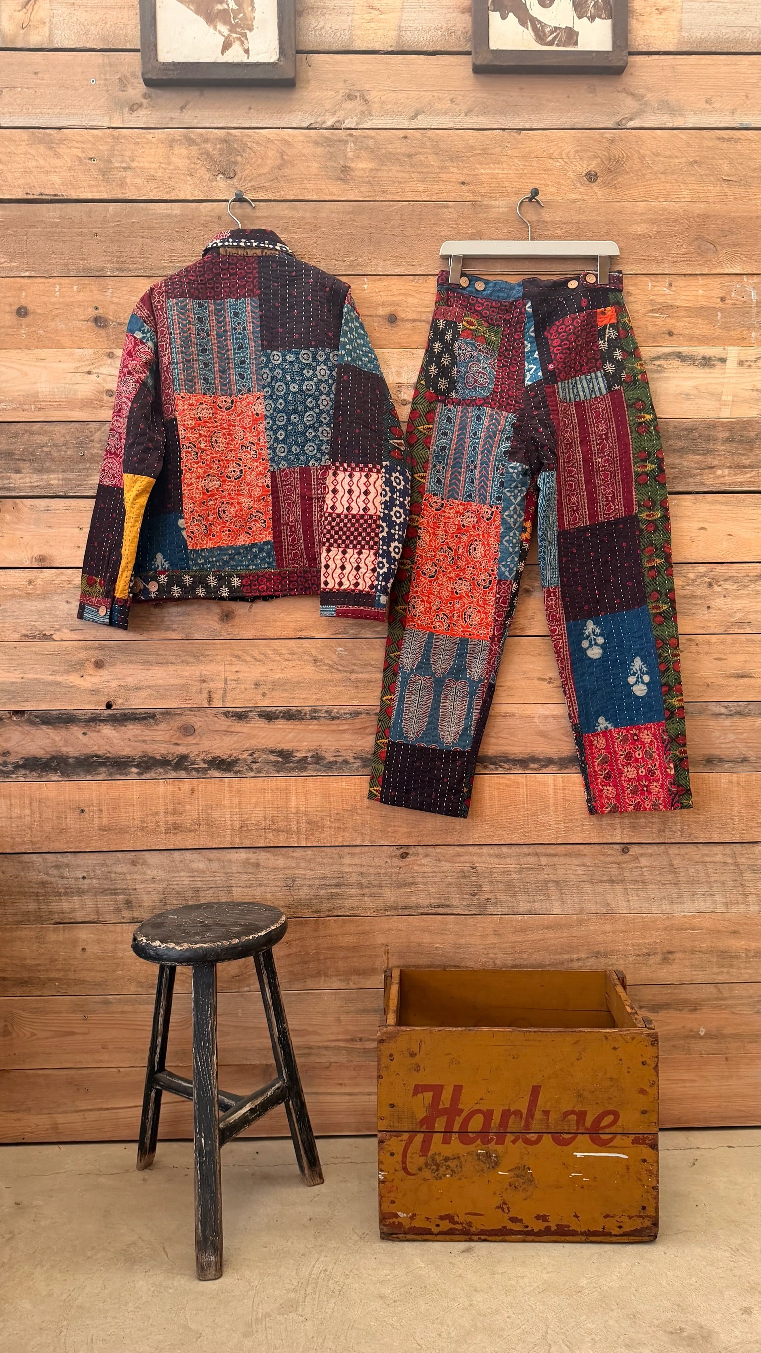 Patchwork cotton set