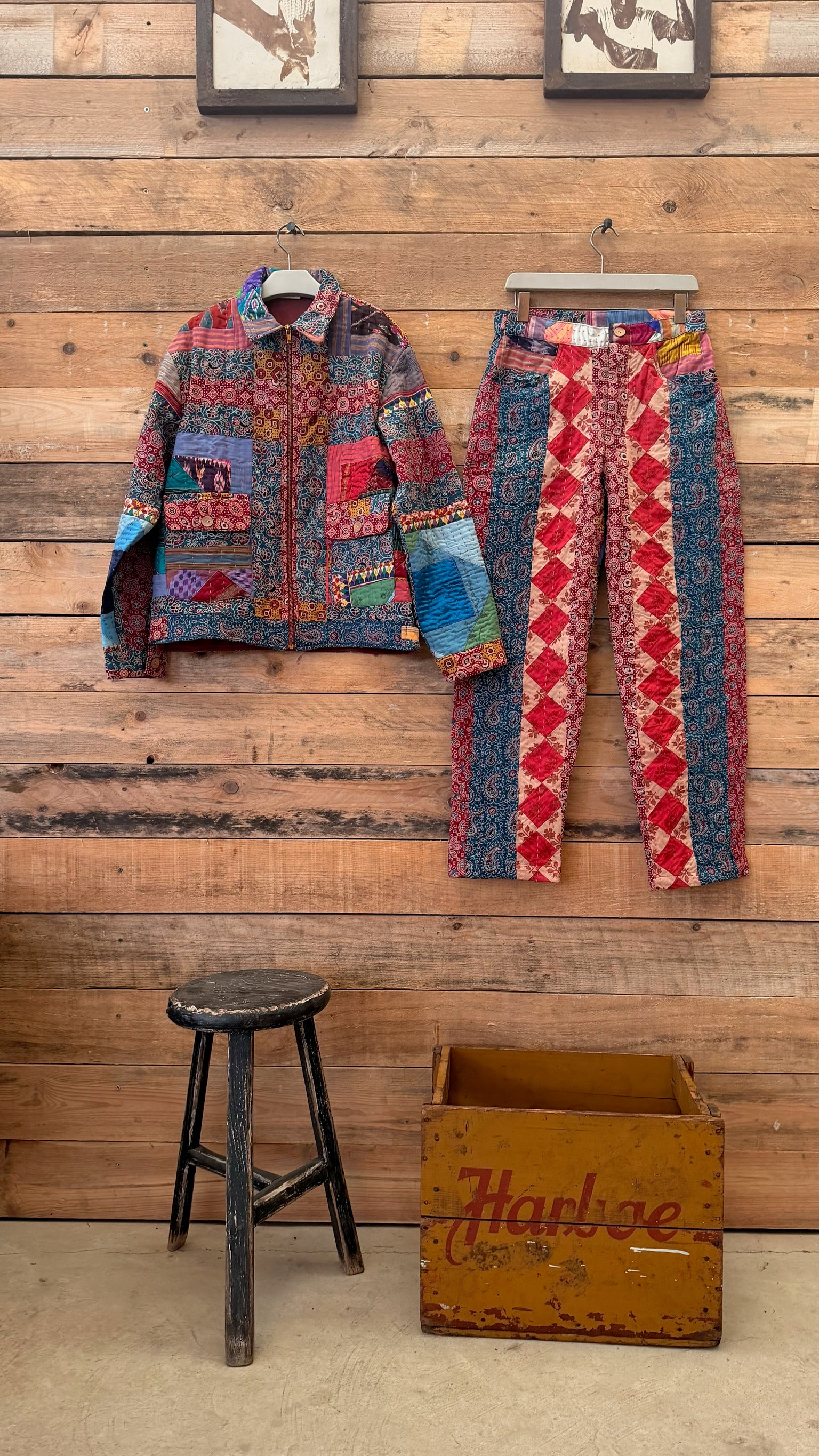 Patchwork cotton set