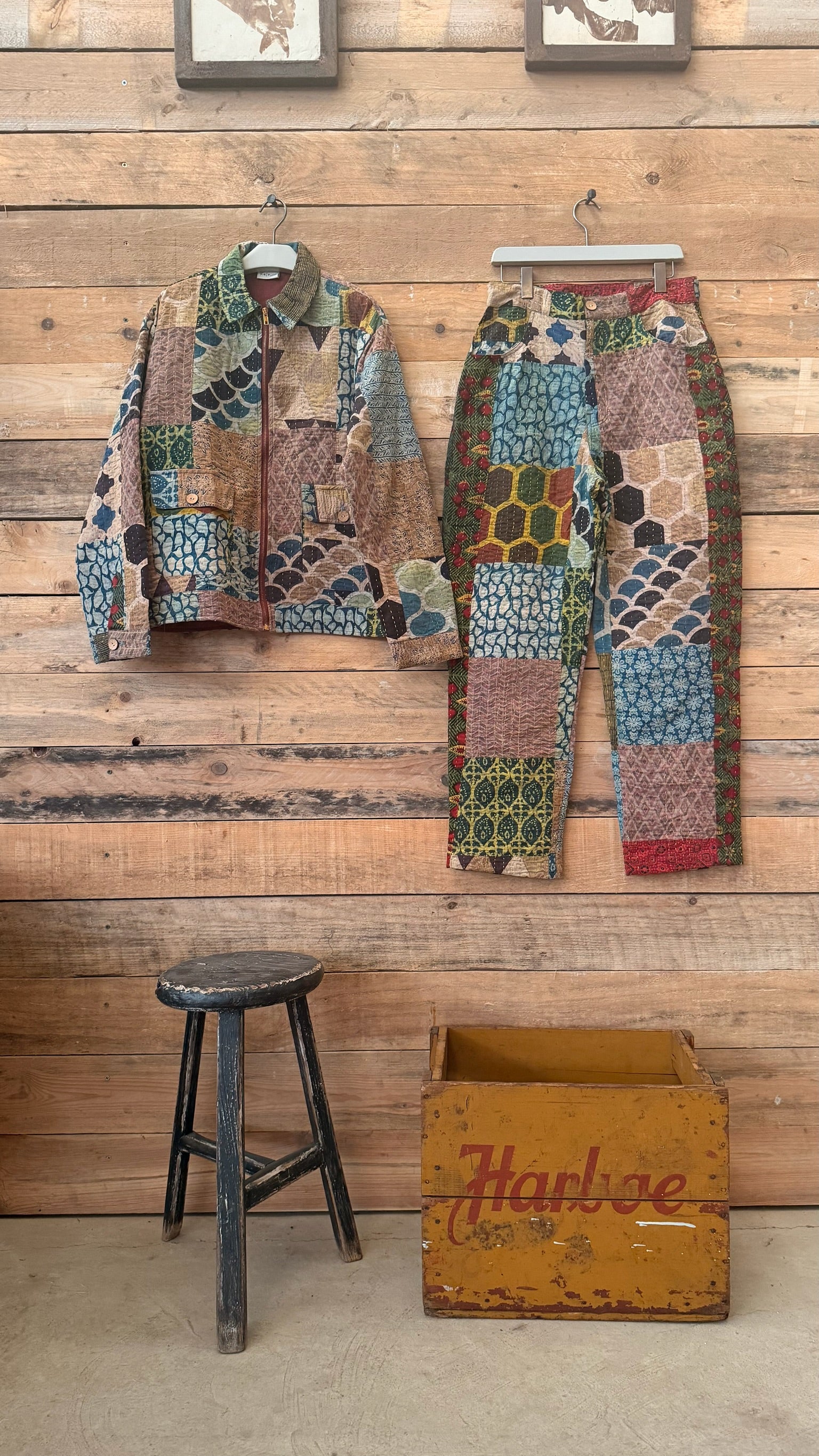 Patchwork cotton set