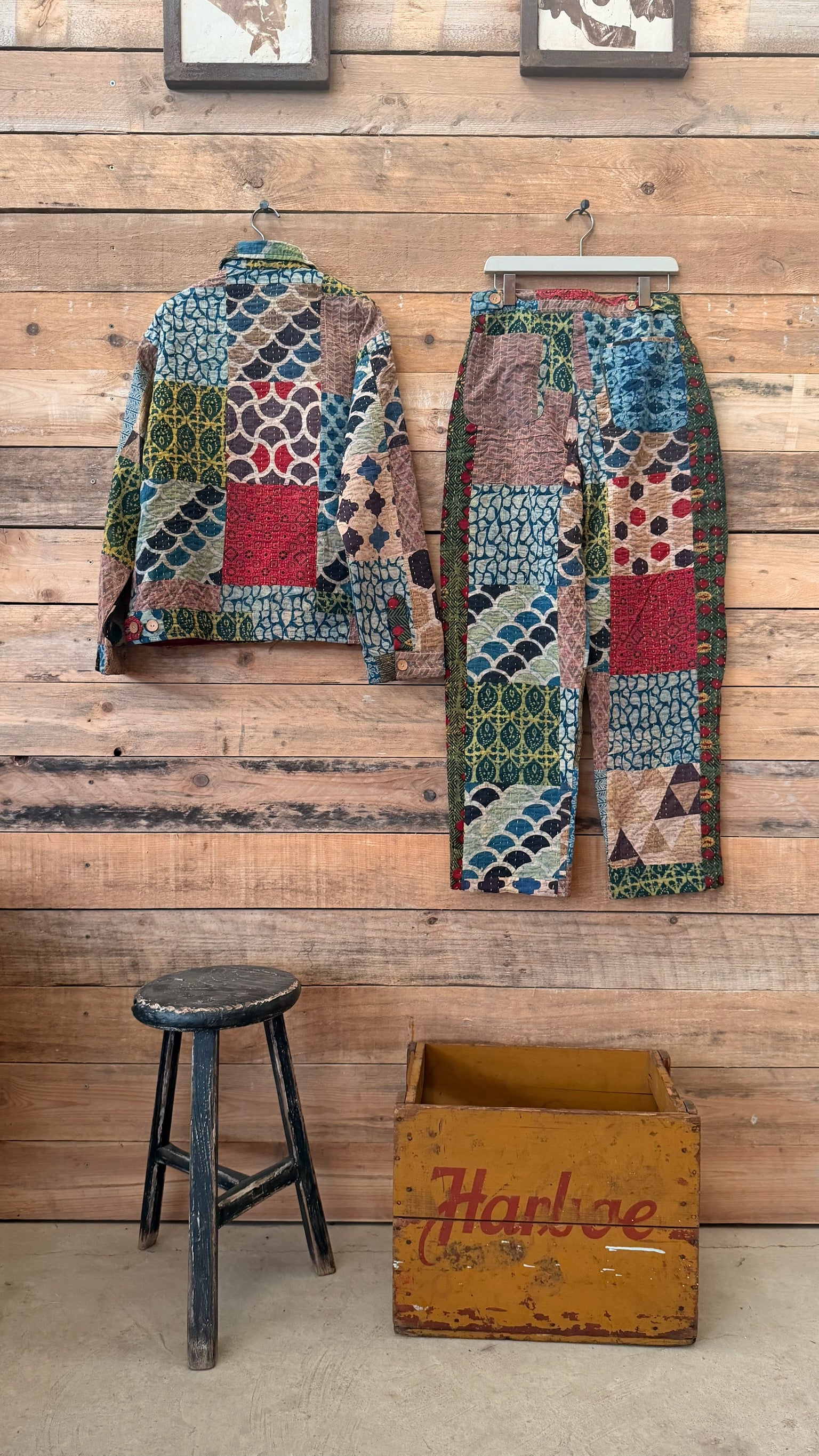 Patchwork cotton set