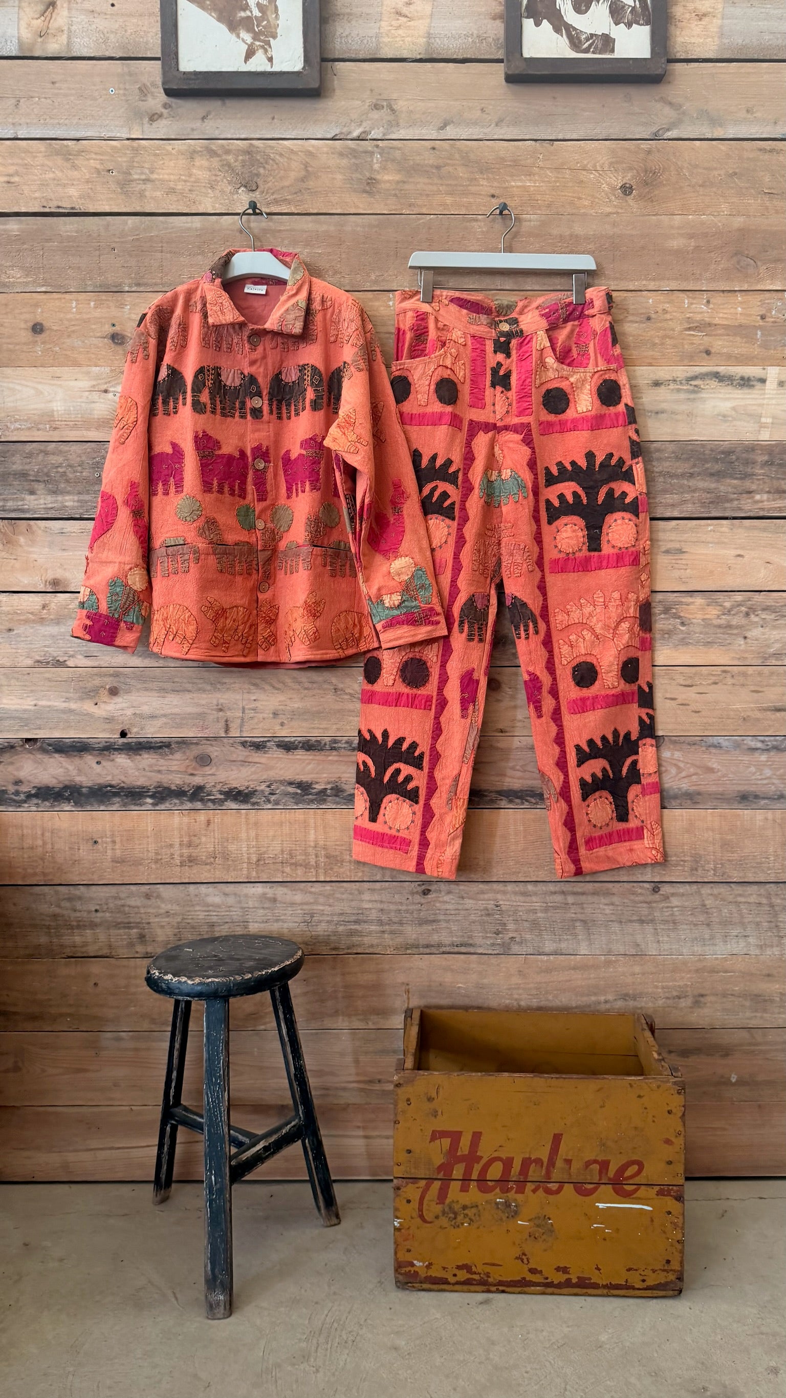 Applique cotton set