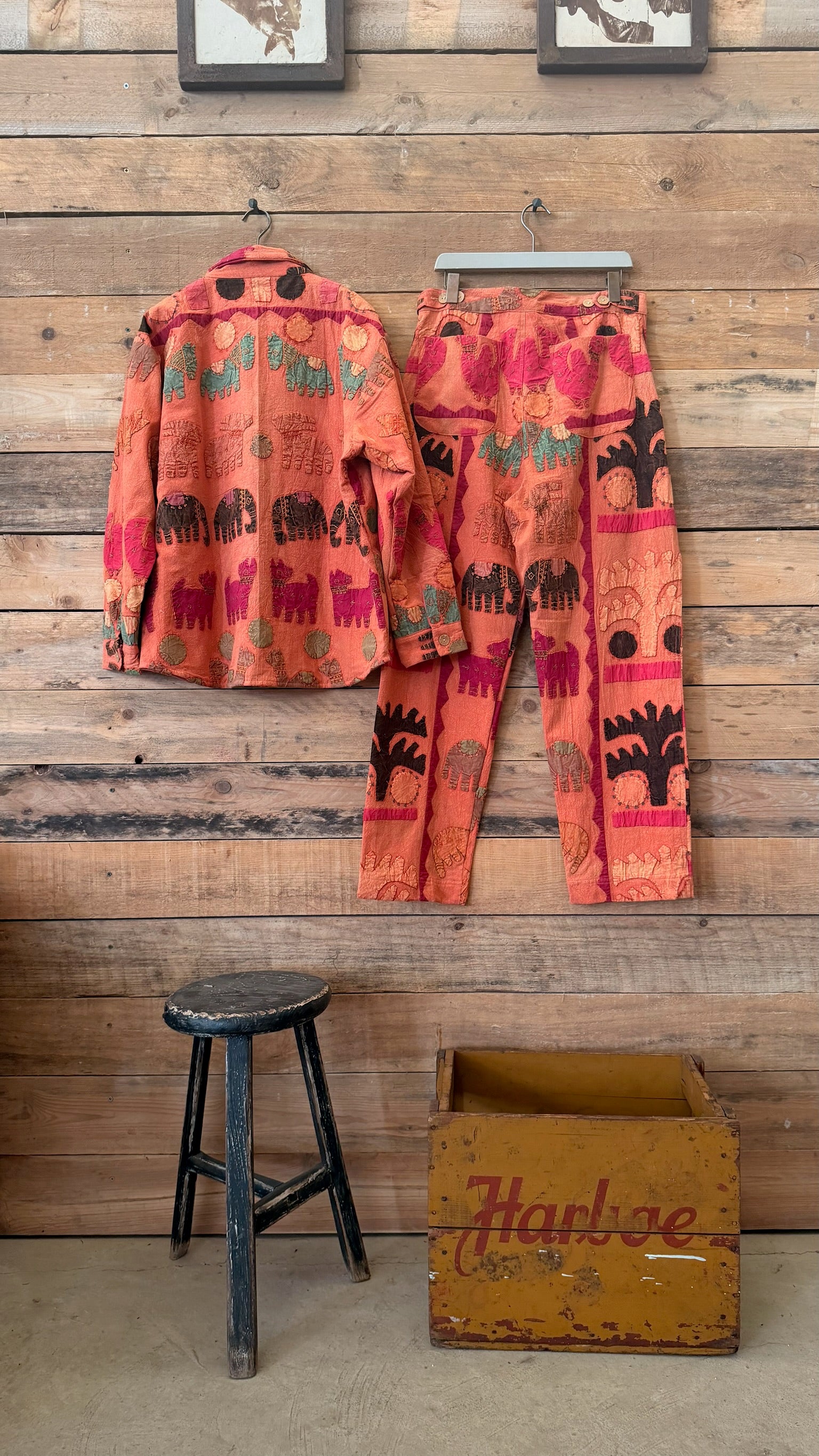 Applique cotton set