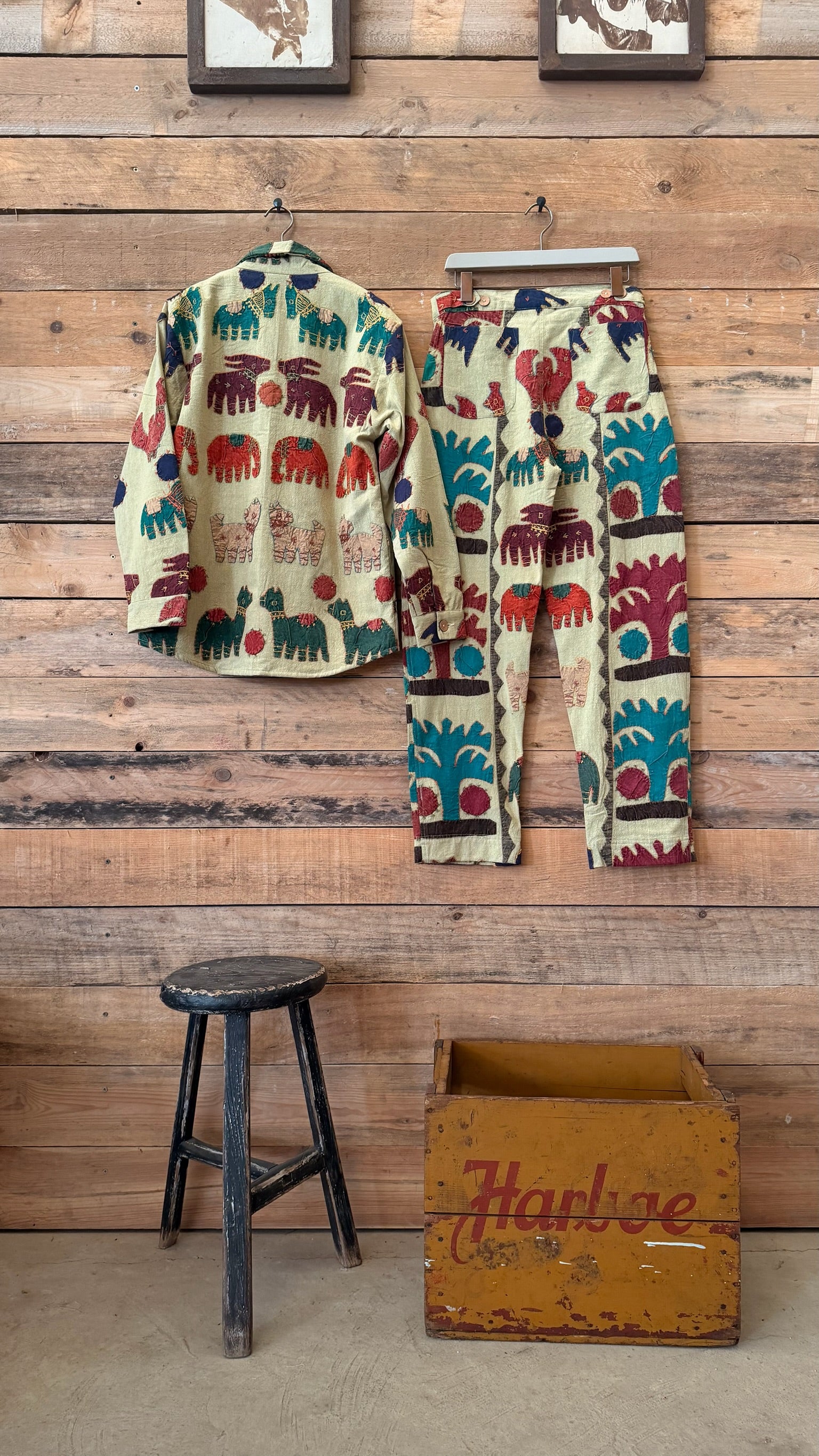 Applique cotton set