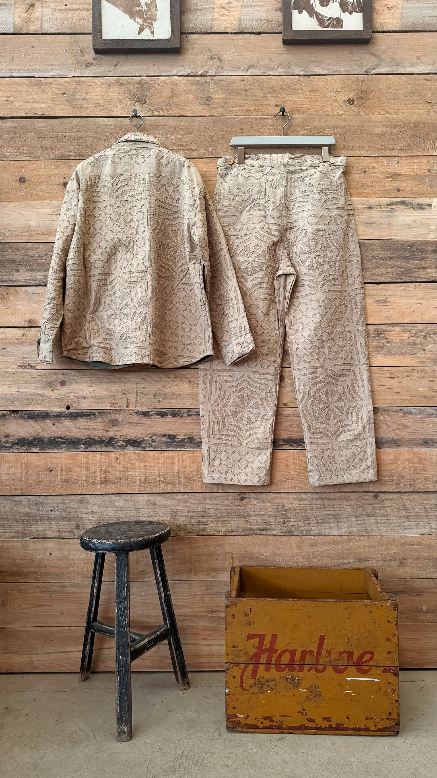 Applique cotton set