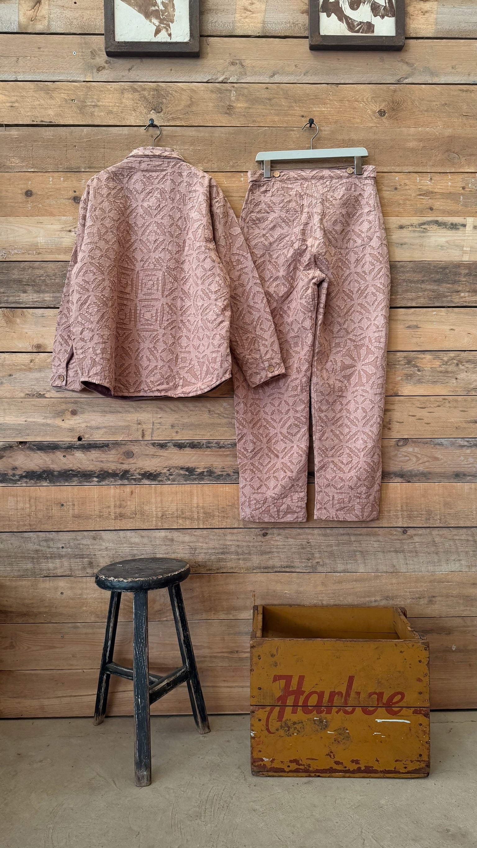 Applique cotton set
