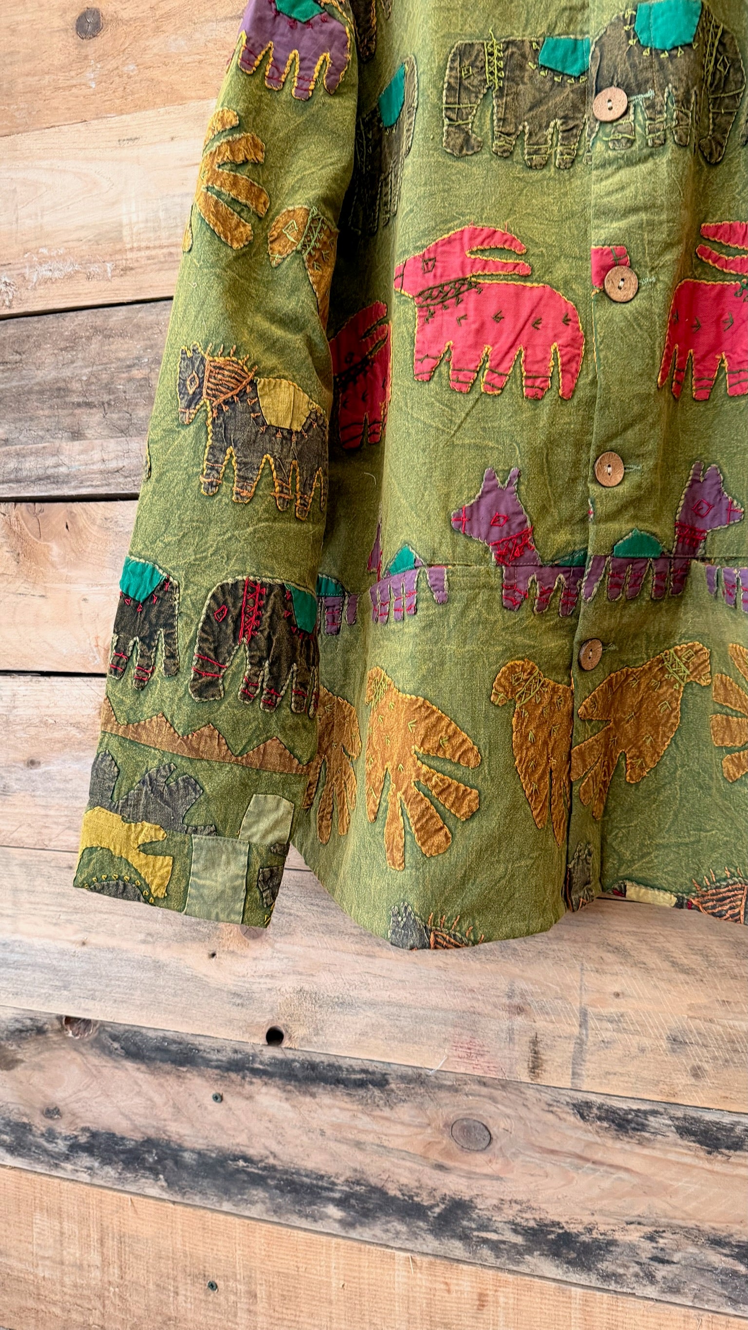 Applique cotton set