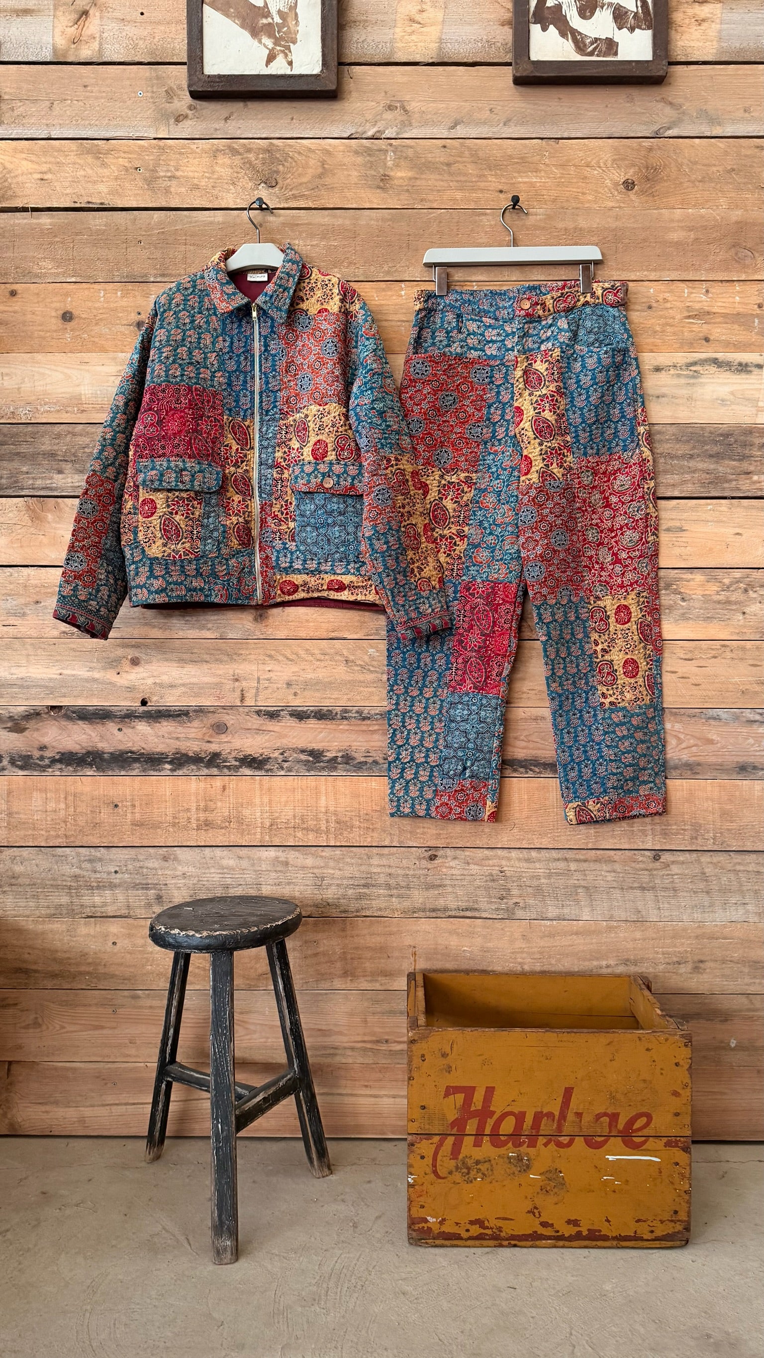 Patchwork cotton set